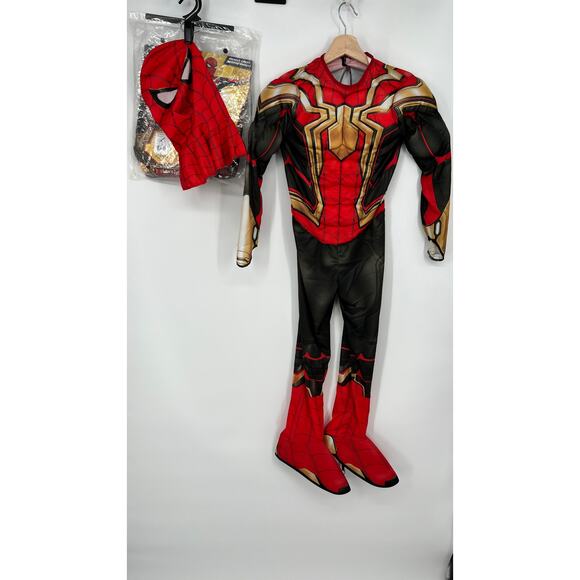 Spider-Man Halloween Costume Youth Med 5-7 Yrs No Way Home Rubies Marvel Studio - Picture 1 of 6